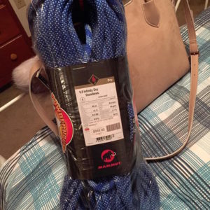 The prize of a new rope was donated by Powderhound.